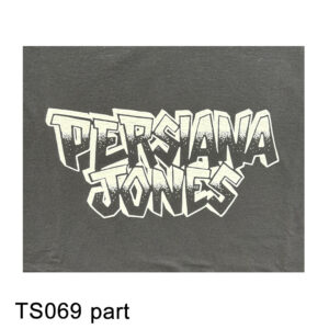 T-Shirt Persiana Jones – LOGO GI BLACK